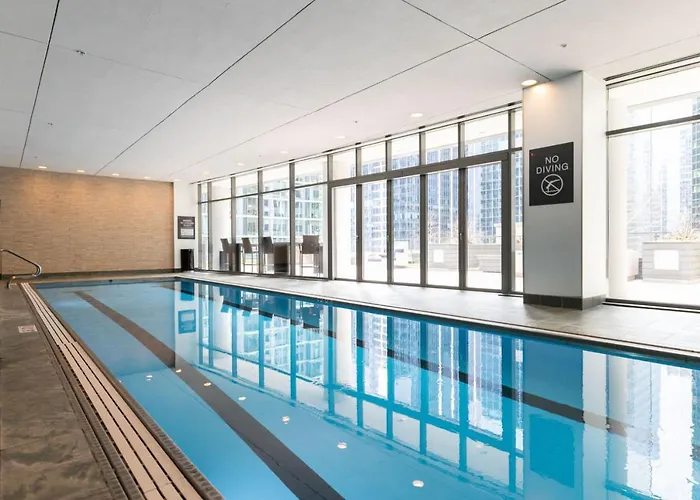 Apartment Loop 1br W Gym Pool Lounge 1 Block From L Chi-700 Chicago