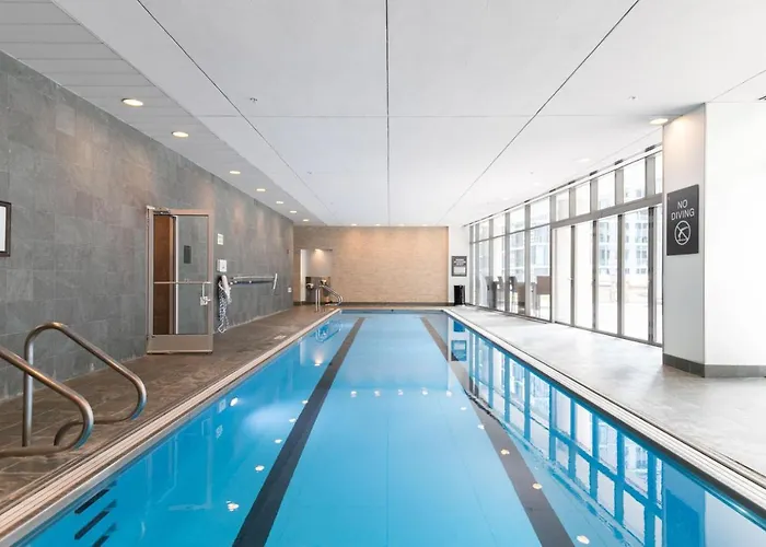 Loop 1br W Gym Pool Lounge 1 Block From L Chi-700 Apartment *